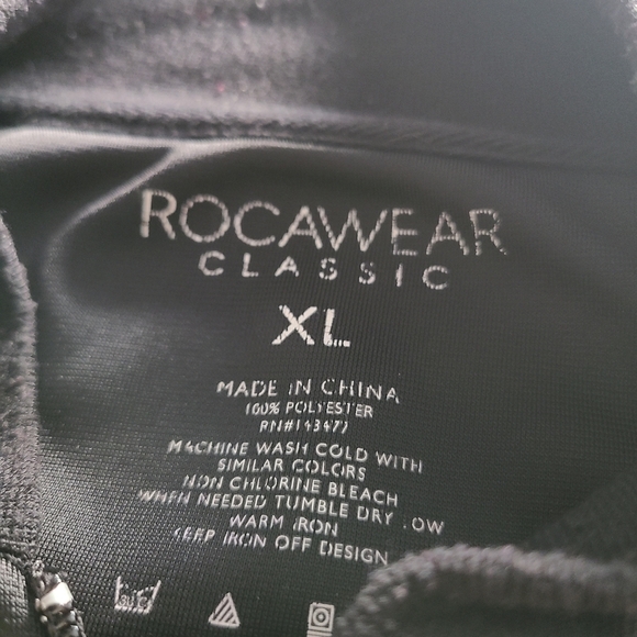 Rocawear Classic Black Track Jacket Men's Sz.XL - Picture 4 of 7